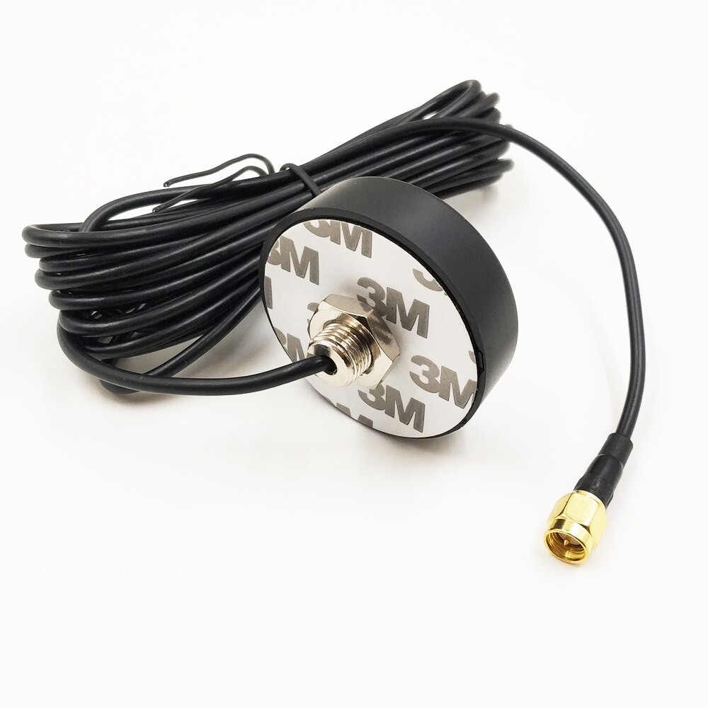 Antenne GPS SMA Pour Autoradio - Double DIN - Connexion SMA - Noire - Générique