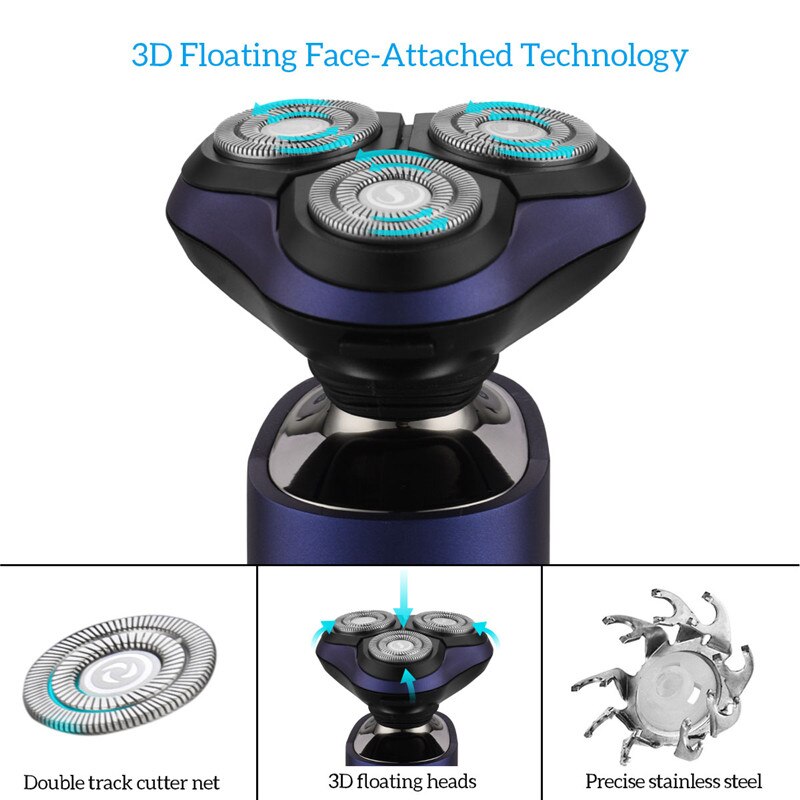 Smart Electric Shaver Men Profisional Beard Trimme... – Grandado