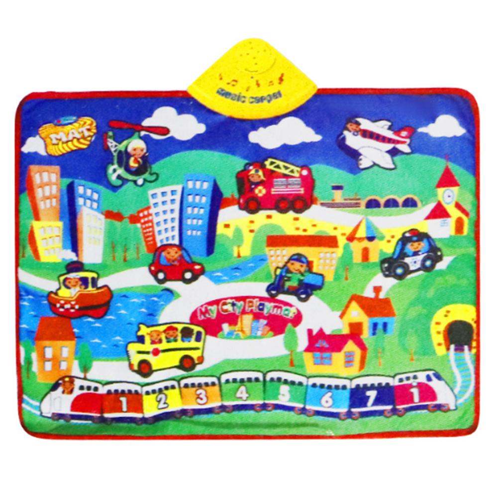 Musical Piano Mat Educational Learning Toy Music Game Play Mat For Toddlers Kids Children Music Mat Children's Play Toys