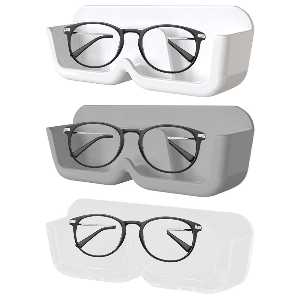Vitrine de lunettes, boîte de rangement de lunettes de soleil, support mural perforé gratuit pour lunettes de soleil, support de rangement pour lunettes, rangement à domicile