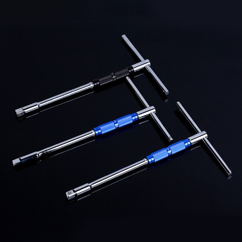 1/2" Universal Extension Rod Drive Impact T Type Socket Wrench Multi-Function CR-V Spanner Hand Tool Auto Repair Tools