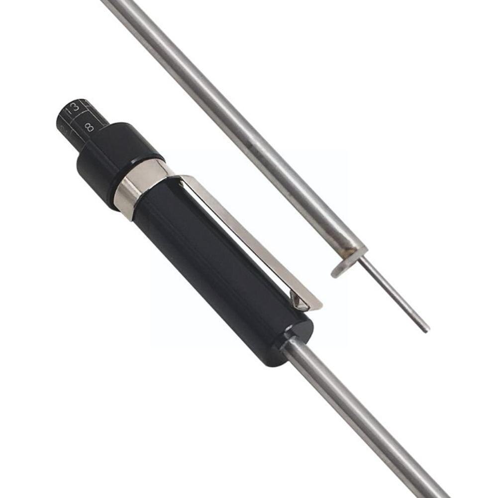 Brake Pad Measuring Gauge Portable Brake Pad Scale Universal Brake Pad Detection Pen Test Special Tool For Car Tire B4H3