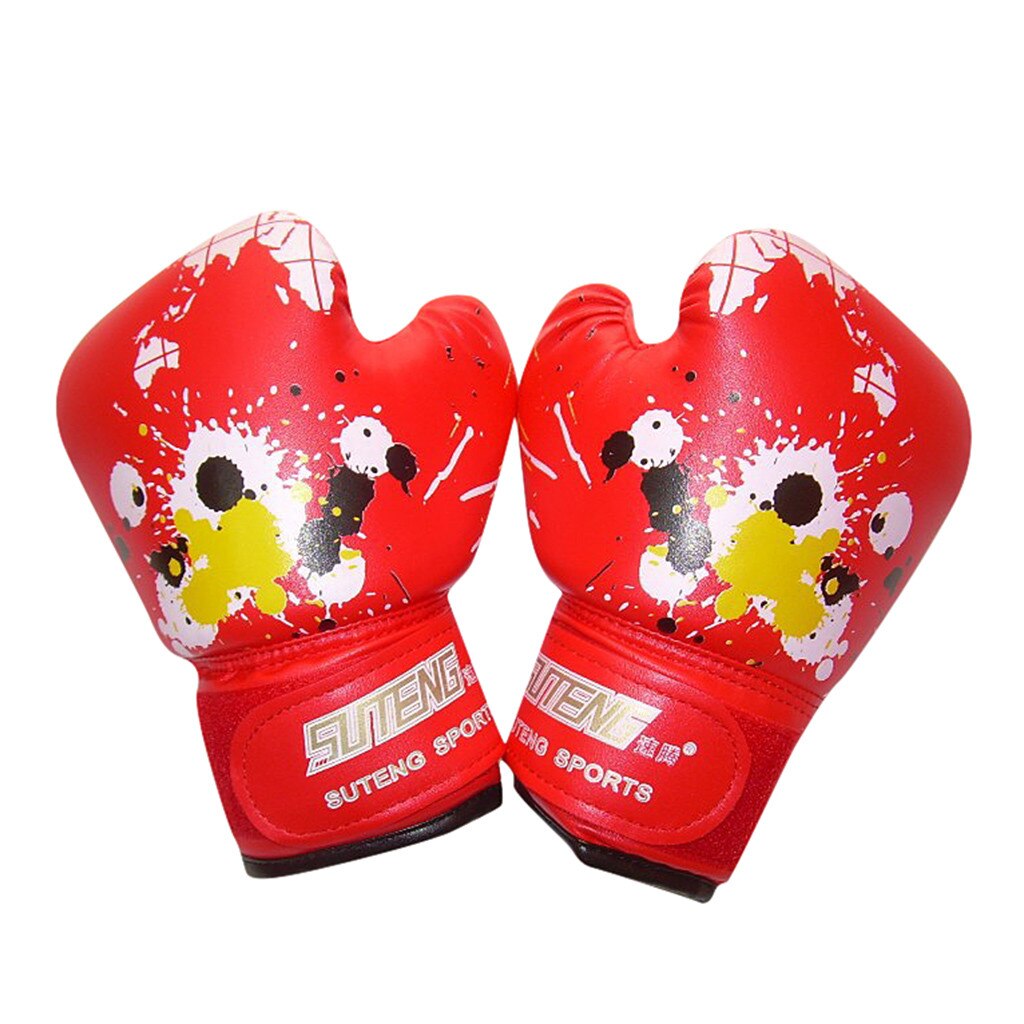 Kinderen Cartoon Bokshandschoenen Kickboksen Bokszak Training Fight Karate Muay Thai Boxeo Gratis Vechten Mma Sanda Training