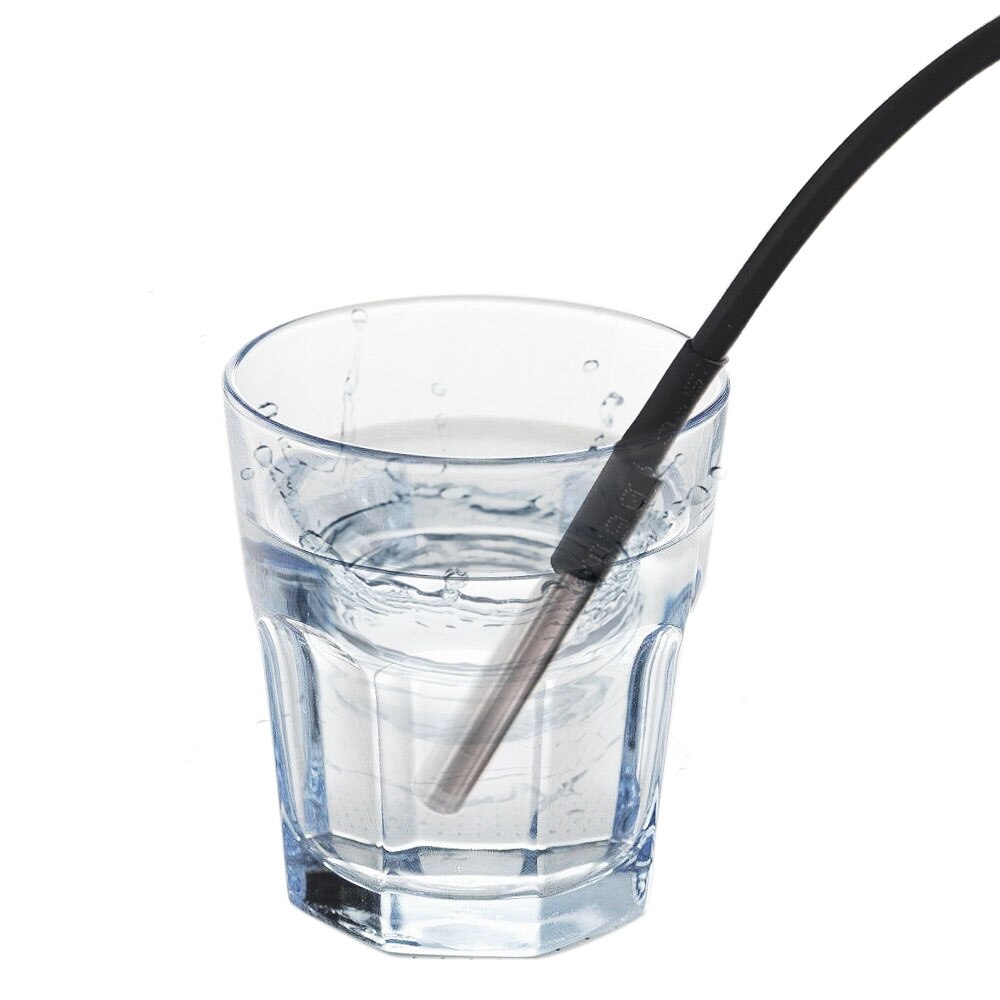 3PCS DS18B20 Stainless steel package Waterproof temperature probe Tem- sensor +4.7K Resistor For Arduino(100CM)