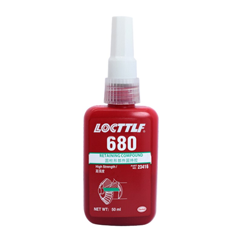 Pegamento cilíndrico de sujeción Locttlf 648, 680, 609, 638, sello de calafateo, rodamiento anaeróbico, sujeción permanente de alta resistencia, 50ml: 680 50ml