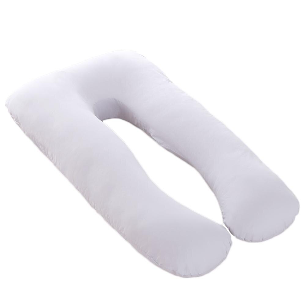 U-Vormige Zwangerschap Kussens Comfortabele Moederschap Riem Body Zwangerschap Kussen Vrouwen Zwangere Zijkant Dwarsliggers Kussen Voor Bed: F