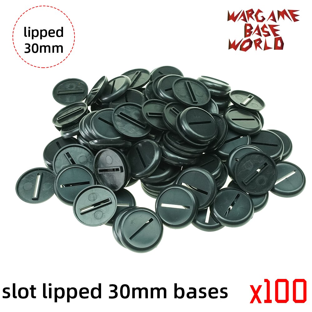 30mm slot lipped bases tafel games voor war machine