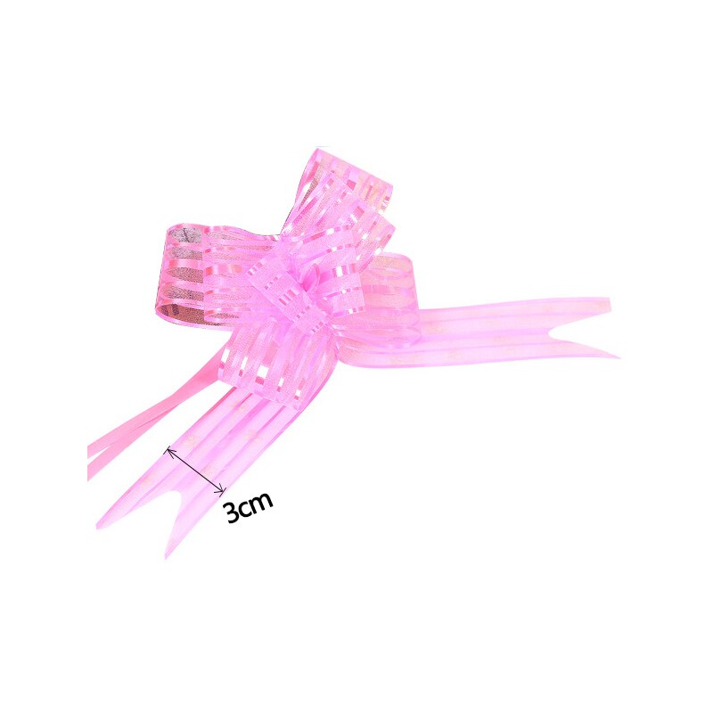 10Pcs Bowribbons Kerstcadeau Bloem Wrappers Voor Bruiloft Auto Verjaardag Evenementen Decoratie Gelukkig Nieuwjaar Cadeaus Decor