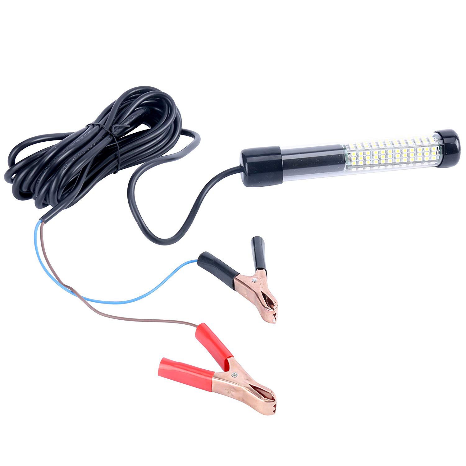 12v 180 LED 900 lúmenes señuelo buscador pesca nocturna barco sumergible luz subacuática de gota profunda