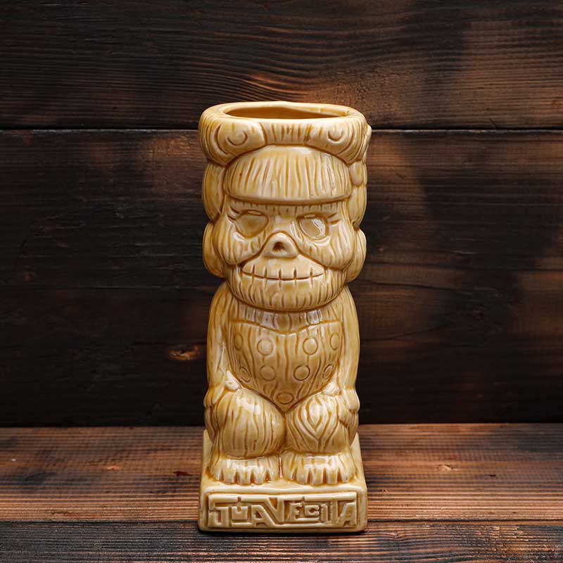 390ml hawaii keramik tiki mugg porslin öl vin mugg kopp bar verktyg
