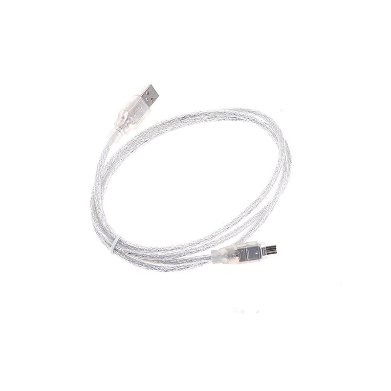 5ft 120cm USB To Firewire IEEE 1394 4 Pin For Ilink Adapter Cable For Camera