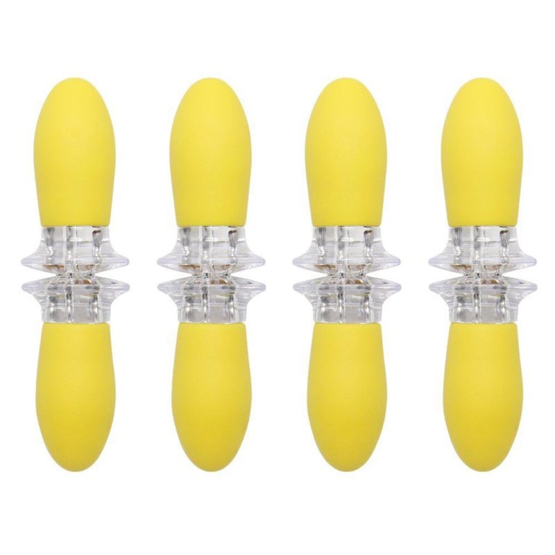 JX-LCLYL 4pairs Corn On The Cob Holders Skewers Kitchen Forks BBQ Food Hygiene Sticks