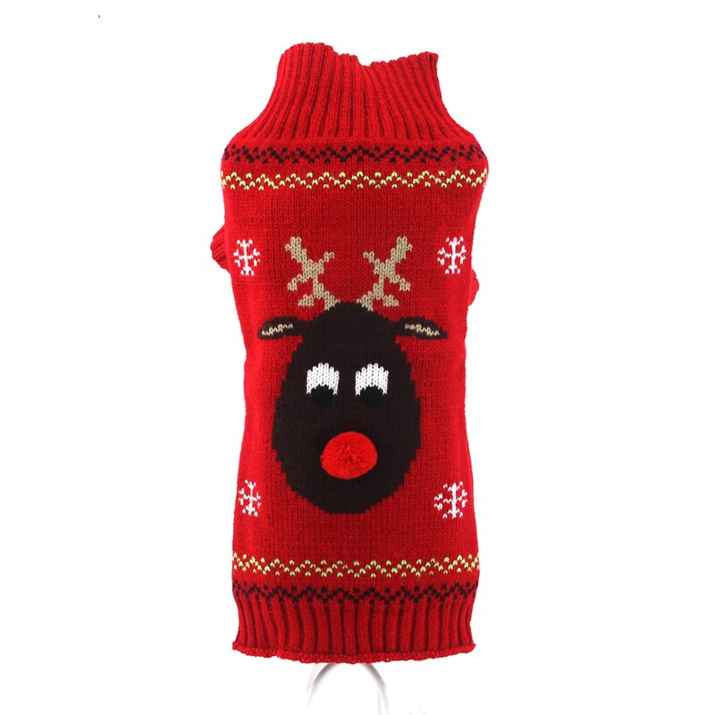 Abrrlo Hond Trui Kerst Rode Kerstman Trui Hondenkleding Xmas Rendier Winter Hond Truien Voor Kleine Honden