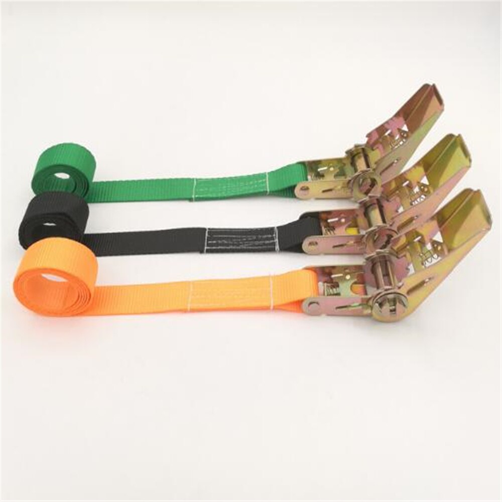 Fracht bindung gürtel Schlüssel befestigungs gürtel verschärfung gürtel bindung gerät Auto engen seil gerät 5 Meter * 2,5 CM