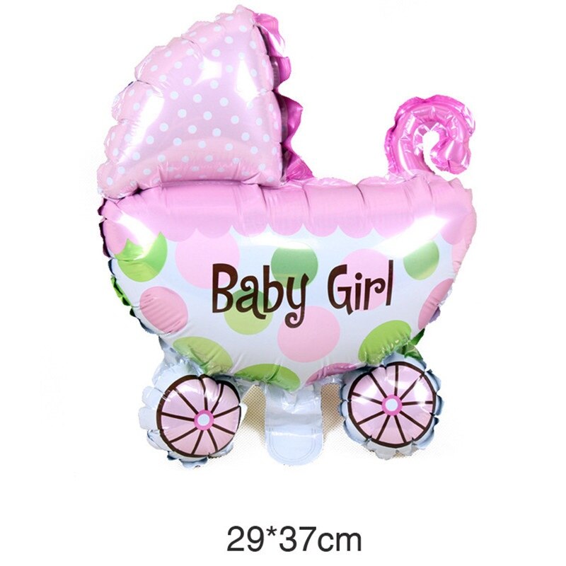 1 set baby shower barn 1st födelsedag dekoration helium brev folie ballonger pojke leksaker flicka festtillbehör
