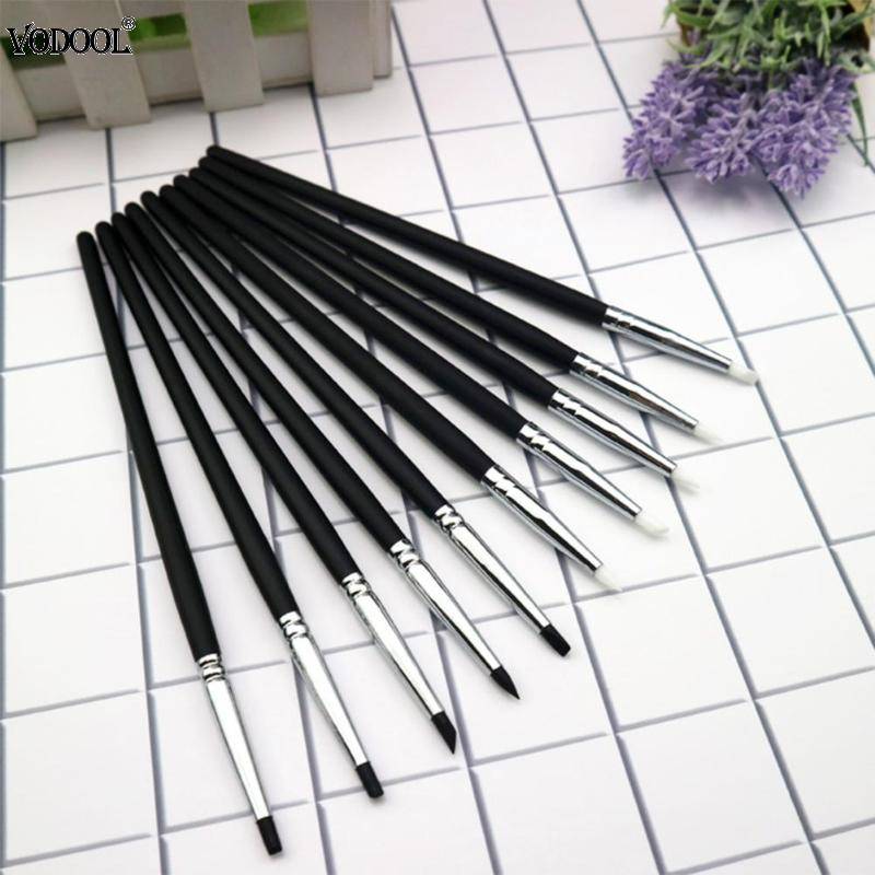 5 Pcs Polymer Clay Tools Carving Craft Brush Pottery Tools Clay Sculpture Nail Art Tools Pottery Ceramics Tool Color Shapers