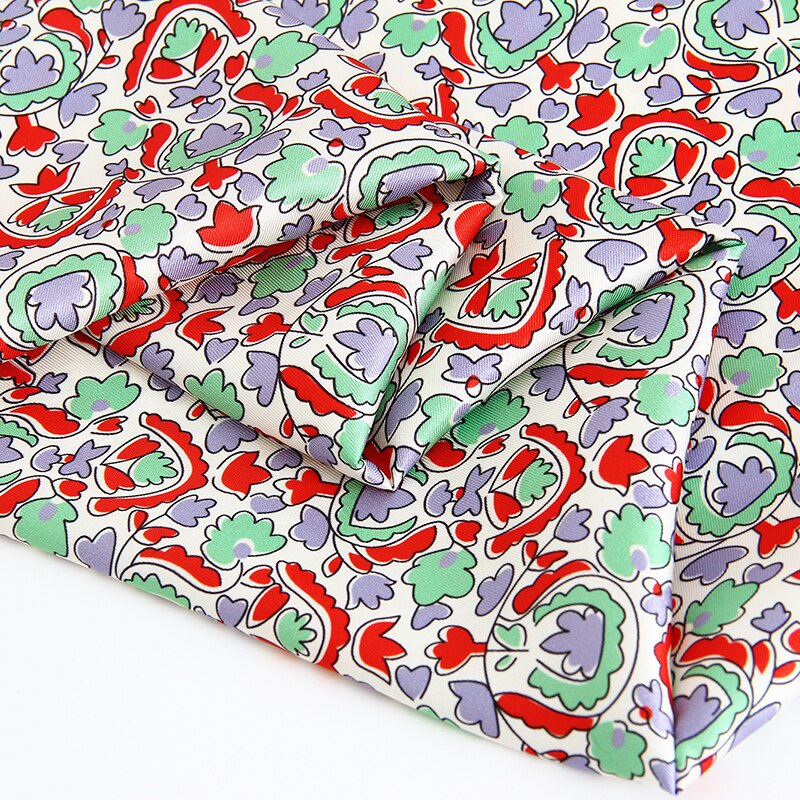 50x145cm Printed Polyester Fabric Cloth Factory Custom Diy Soft Dress Sewing Handmade Children Fabrics for Sewing Material