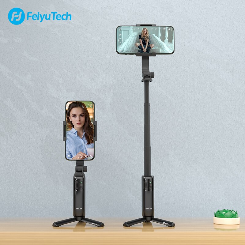 Feiyutech vimble um cardan handheld estabilizador feiyu selfie vara para smartphone extensão pólo tripé para iphone samsung