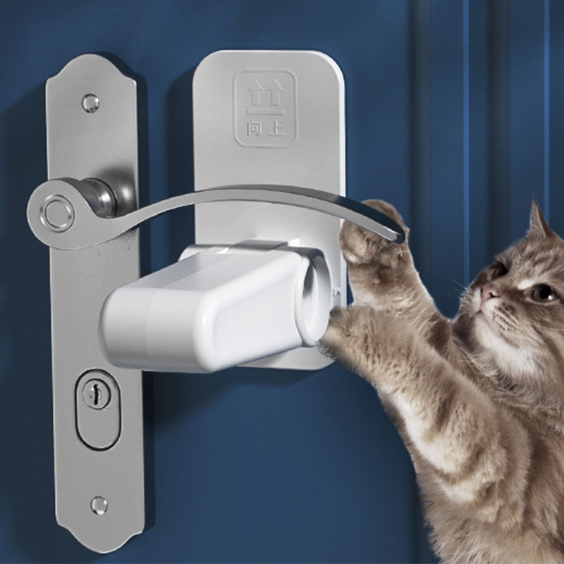 Plastic Child Safe Security Window Lock Door Sash Lock Anti-opening Safety Door Handle Fixed Latch Hardware Locks Home Door D5QA