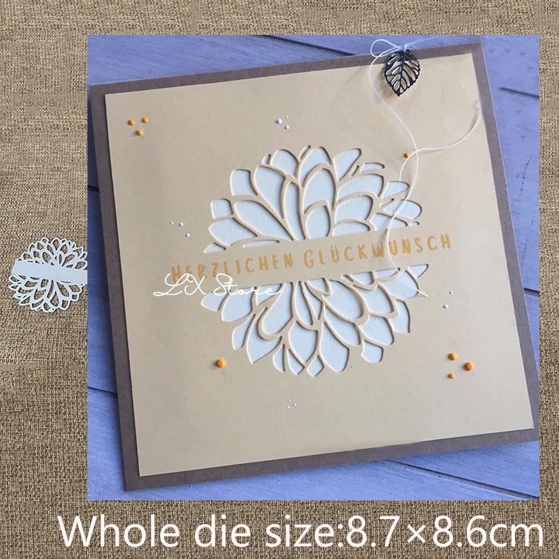Fenster-Metall-Schablone Für Scrapbooking & Kartenbasteln – 11,2x6,7 Cm, Silber, Aus Stahl