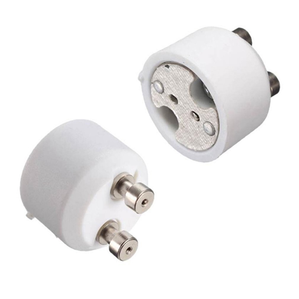 Adaptador de bombilla halógena GU10 a MR16, soporte convertidor, 1 unidad