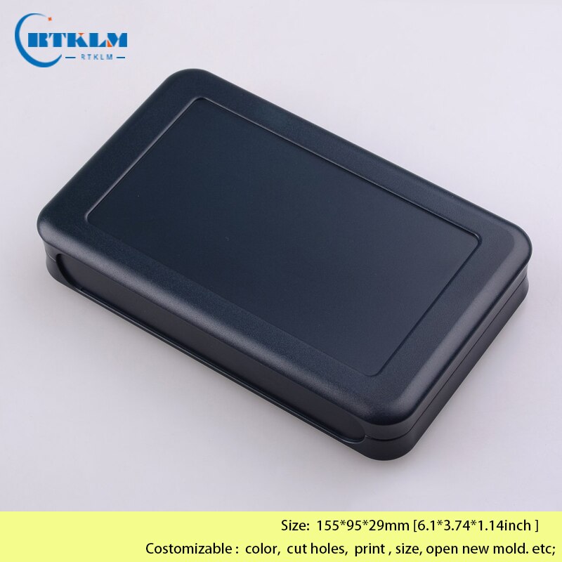 Handheld plastic box diy project box enclosures for electronics abs junction box amplifier enclosure instrument case 155*95*29mm: BMC70018-A2
