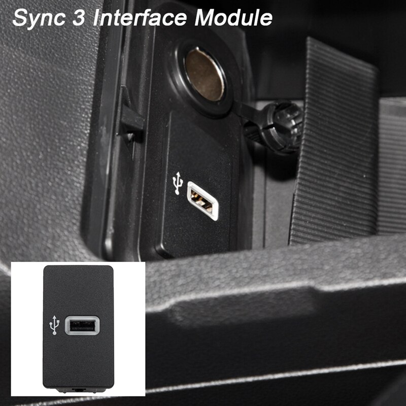 Til ford apple carplay usb interfacemodul - synkronisering 3 enkelt port - til mustang & focus  hu5z-19 a 387- a