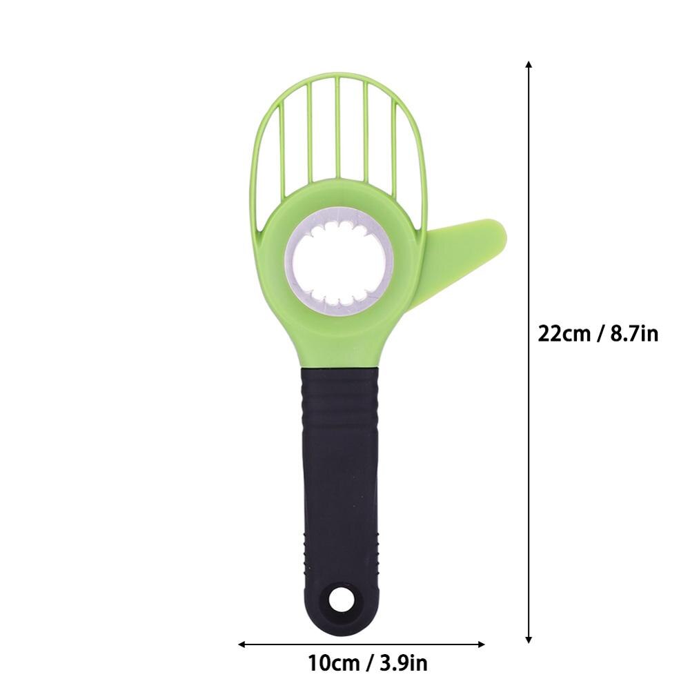 Coupe-avocat Multifonction - Dénoyauteur, éplucheur Et Coupeur, 18.8 Cm | ABS Et Acier Inoxydable, Prise Ergonomique | Ustensile De Cuisine Pratique