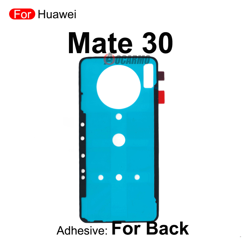 For Huawei Mate 10 20 30 40 Pro Rear Door Housing Mate 20Pro 30Pro Back Cover Adhesive Sticker Tape Glue Replacement: green