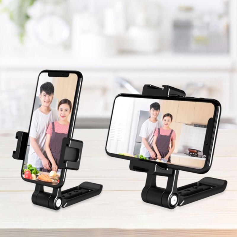 Ulanzi ST-05 Opvouwbare Mini Telefoon Statief Mount Adapter Verticale 360 Rotatie Statief Stand voor iPhone X 8 7 Samsung S8 7 Redmi