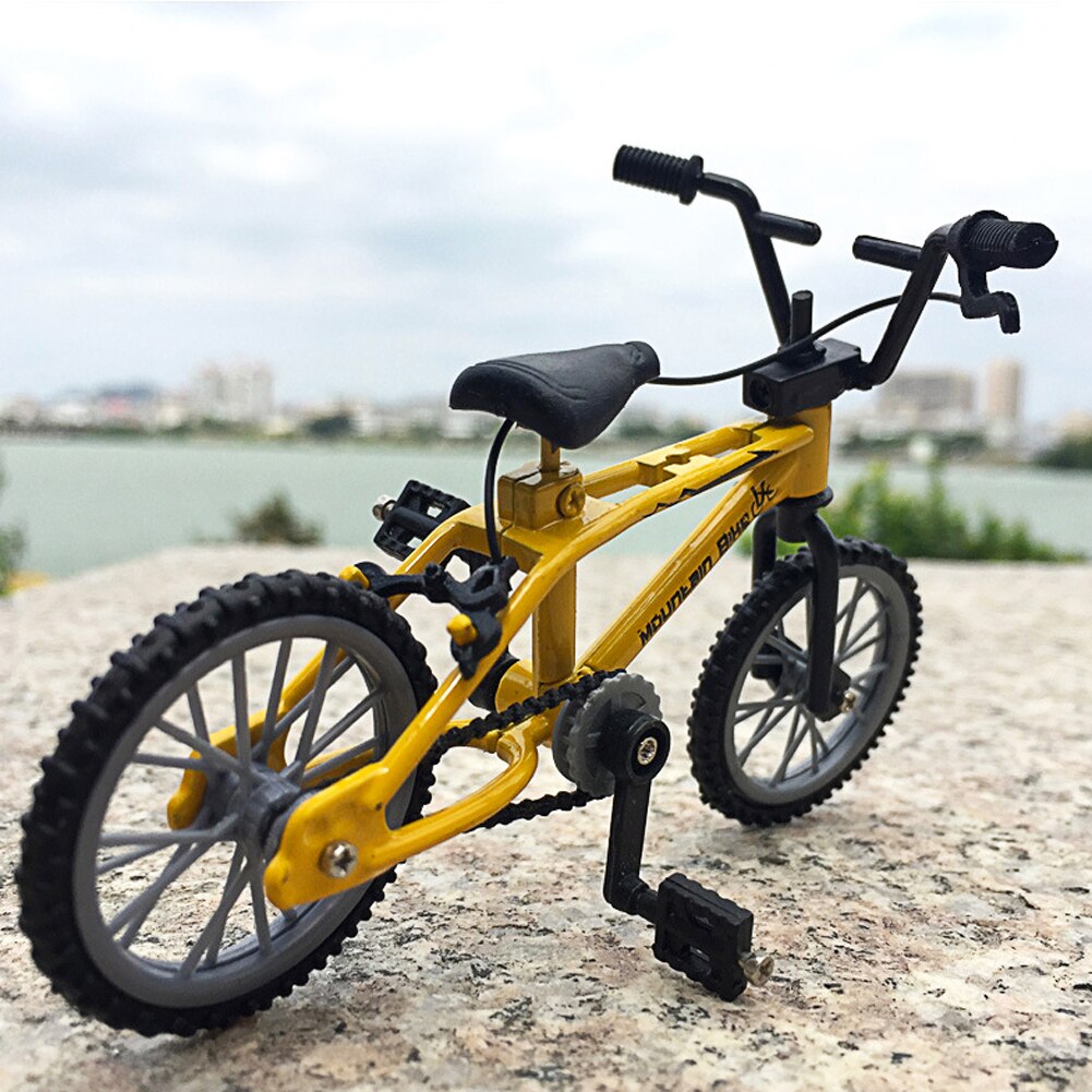 Mini Finger Fahrrad Spielzeug Kreative Legierung Finger Mountainbike freundlicher Erwachsen BMX Fixie Fahrrad Finger Rolle Spielzeug