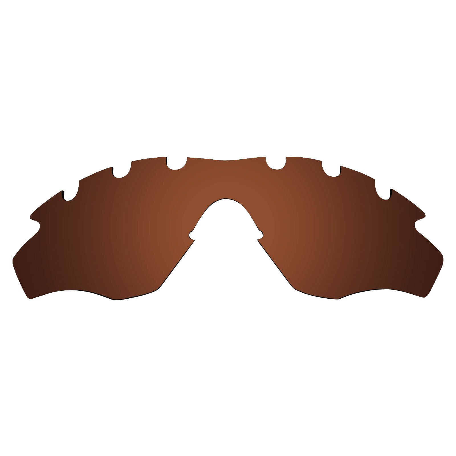 Alphax Polarisierte Ersatz Linsen für-Oakley M2 Rahmen Lüftete OO9212 Sonnenbrille Rahmen Mehrere Entscheidungen: Sandy braun