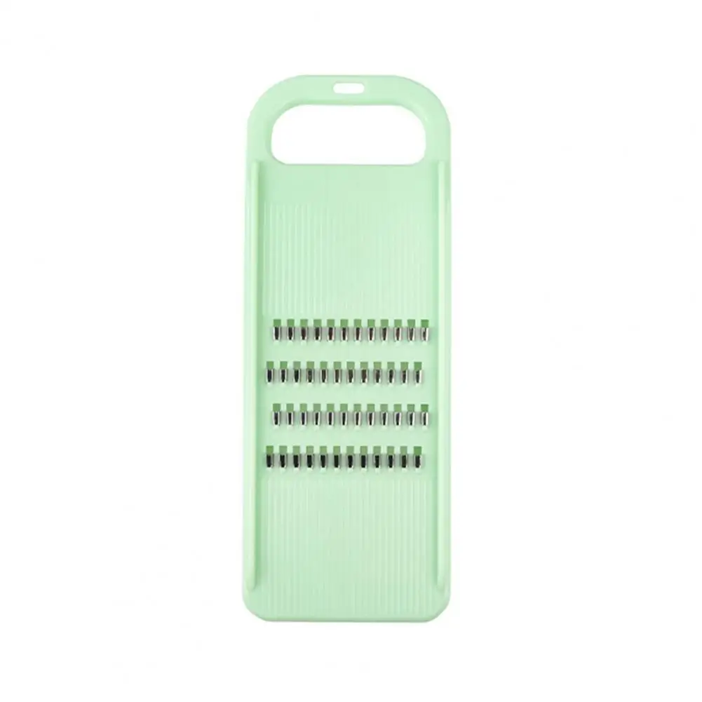Rallador de verduras, rebanador de zanahorias, repollo coreano, procesadores de alimentos, cortador Manual, accesorios de cocina, suministros, cosas útiles para el hogar: Verde