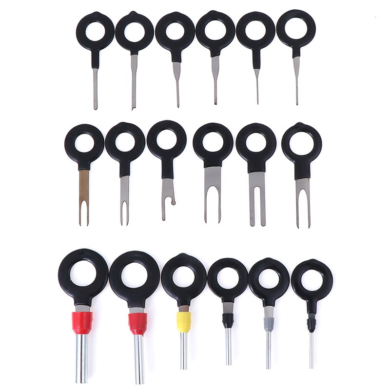 Wire Harness Terminal Extraction Kit Auto Car Plug Circuit Board Pick Connector Disassembled Pin Back Needle Remove Tool