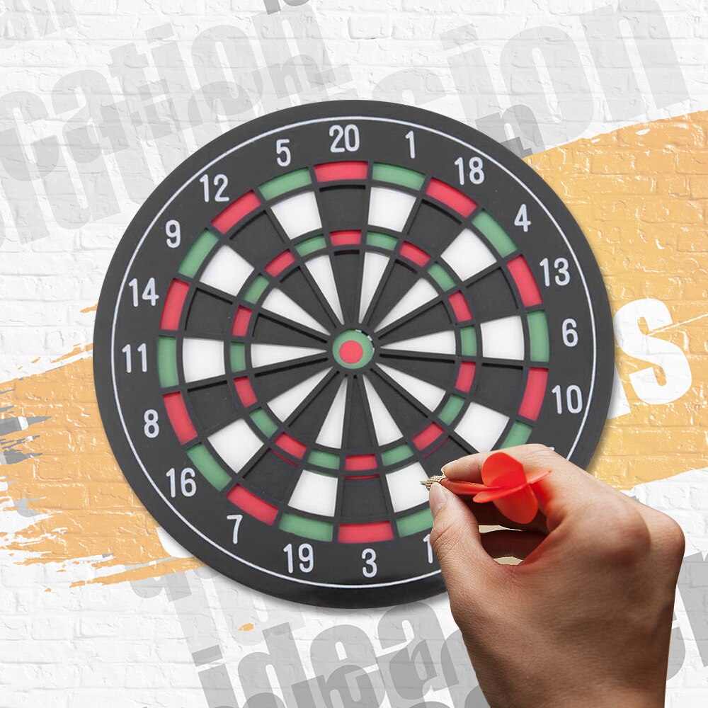 4 stk mini køkkenbordmåtte redskaber dart bord stil cup pad coaster dart bord drikke flaske øl drik placemat