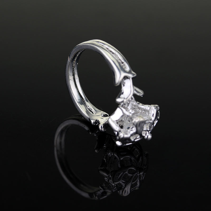 De Galadriel Nenya Zilver Kleur Wedding Ring Voor Man Vrouwen Zilveren Kleur Ringen Bruiloft Sieraden Maat 6-10