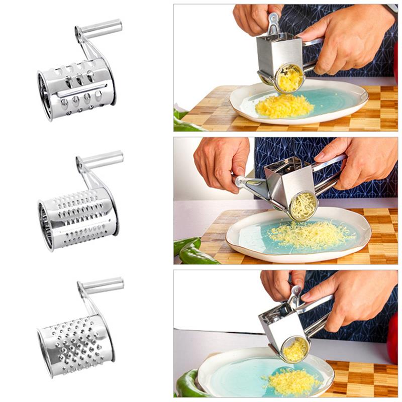 4 In 1 Roterende Kaas Rasp Shredder Boter Cutter K... – Grandado
