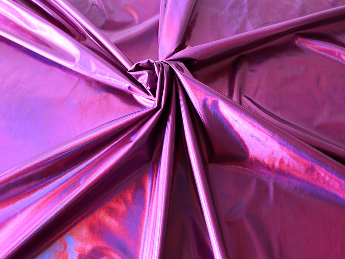 Holografische folie iriserende spandex stof, 2 -weg rekbaar voor doe-het-zelf podium leotard kostuum, 60 "breed per meter