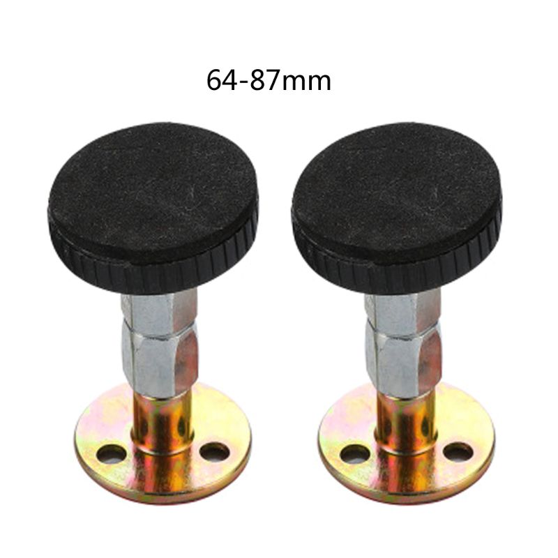 2Pcs Bed Stabilizer Furniture Fixed Bracket Adjustable Wall Stabilizer Hardware E7CB