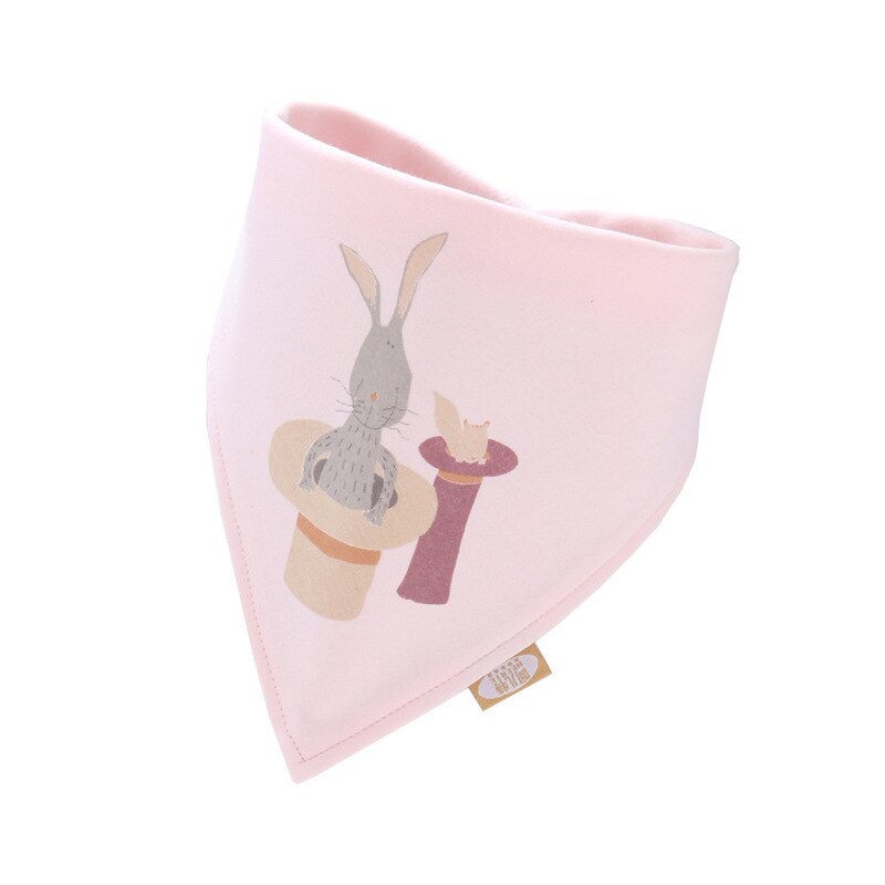 Baby Slabbertjes - Katoen Bandana Spuugdoekjes - Cartoon Print - Unisex Voedingsservet