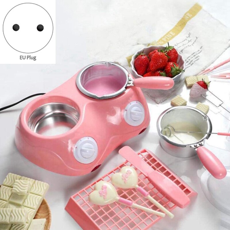 Chocolade Fontein Maker Elektrische Chocolade Melting Pot Set Candy Maker Dessert Kaasfondue Ketel Met Eu Plug