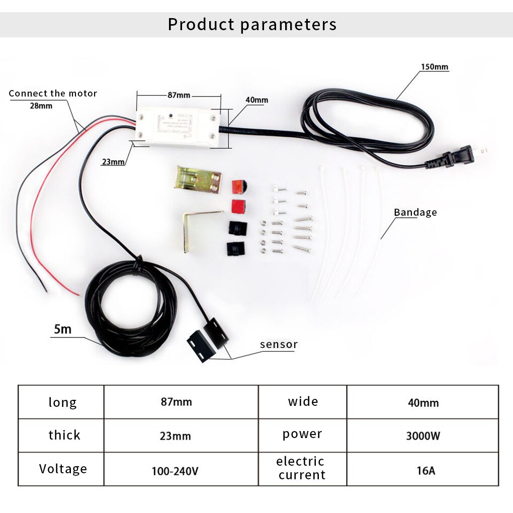 Wifi Schakelaar Smart Garagedeuropener Controller Werk Met Alexa Google Thuis En Iftt Smart Leven/Tuya App Controle