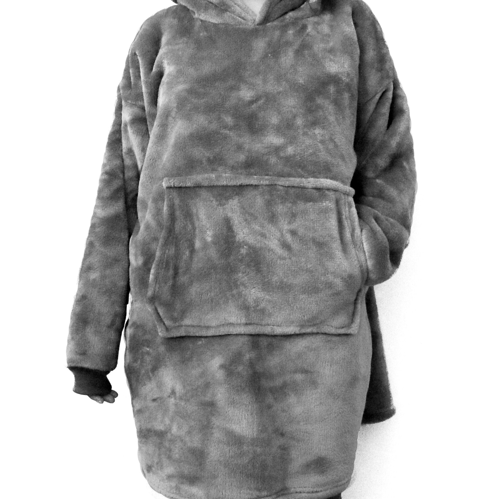 Sherpa Deken Met Mouwen Super Zachte Hooded Deken Warm Wearable Tv Deken Fleece Deken Hoodie Voor Volwassenen Outdoor