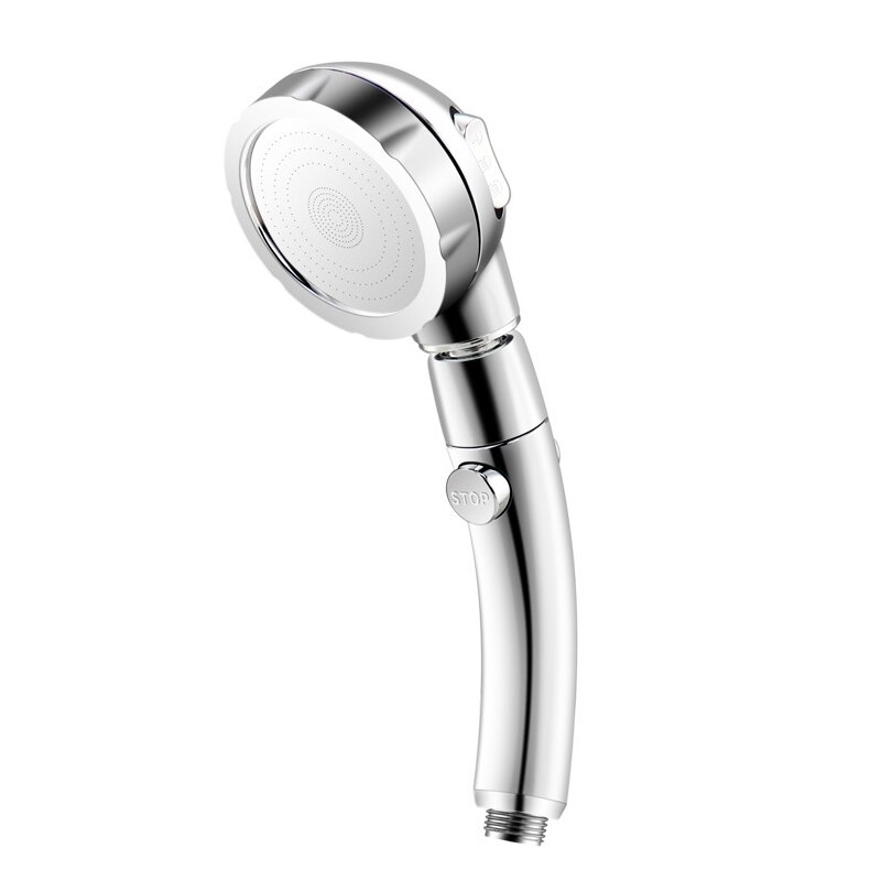 Handheld Shower Head Adjustable 360 Degrees Rotating Water Saving Shower Head 3 Mode Water Pressure Shower Head With Stop Button