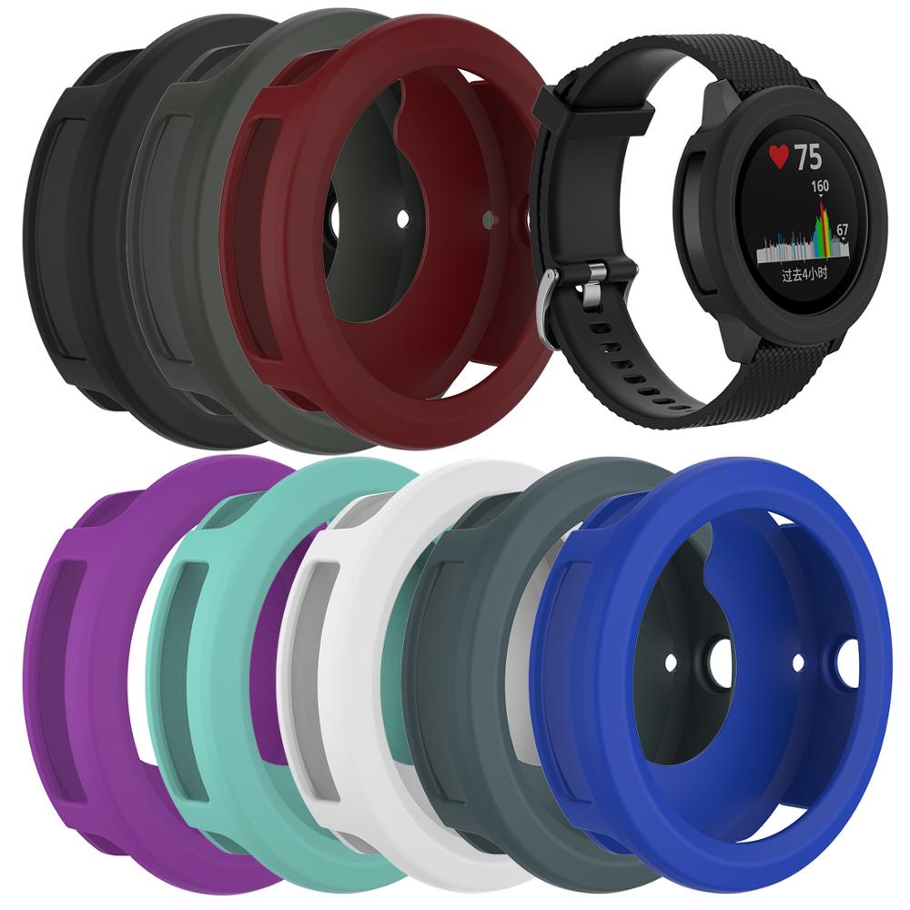 Soft Protector Cover Case For Garmin vivoactive 3/Element Soft Silicone Protective Frame Skin Shell Cover For Vivoactive3 Case