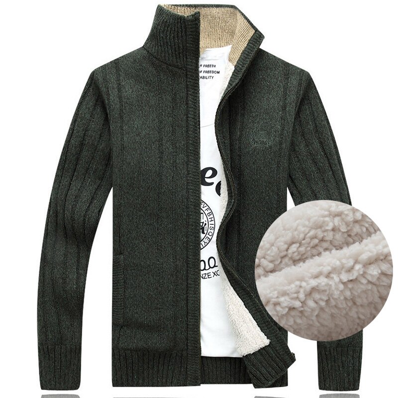 Opruiming wintertrui heren vest heren fleece standaard wollen trui heren pull homme vest heren bovenkleding jassen