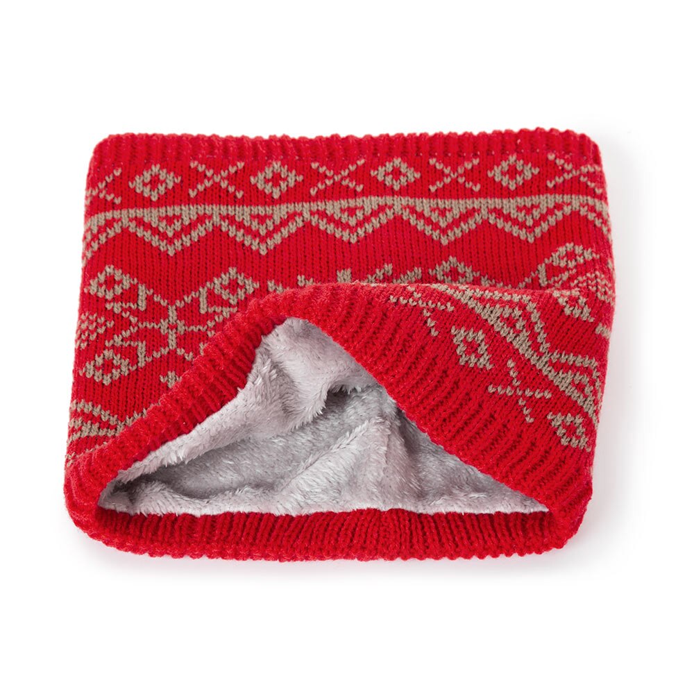 Winter warme sjaal voor vrouwen gebreide halsdoeken ringen pluche kinderen mannen kraag ring vrouwelijke foulard halsdoek