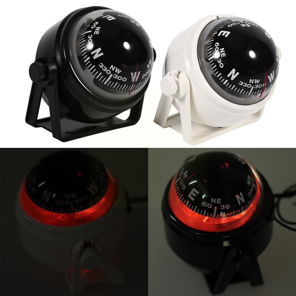 Outdoor Sea Marine Electronic Digital Compass Boat Compass Equipment Black Accessories Caravan Multifunctional Boat Car Tru U7r1