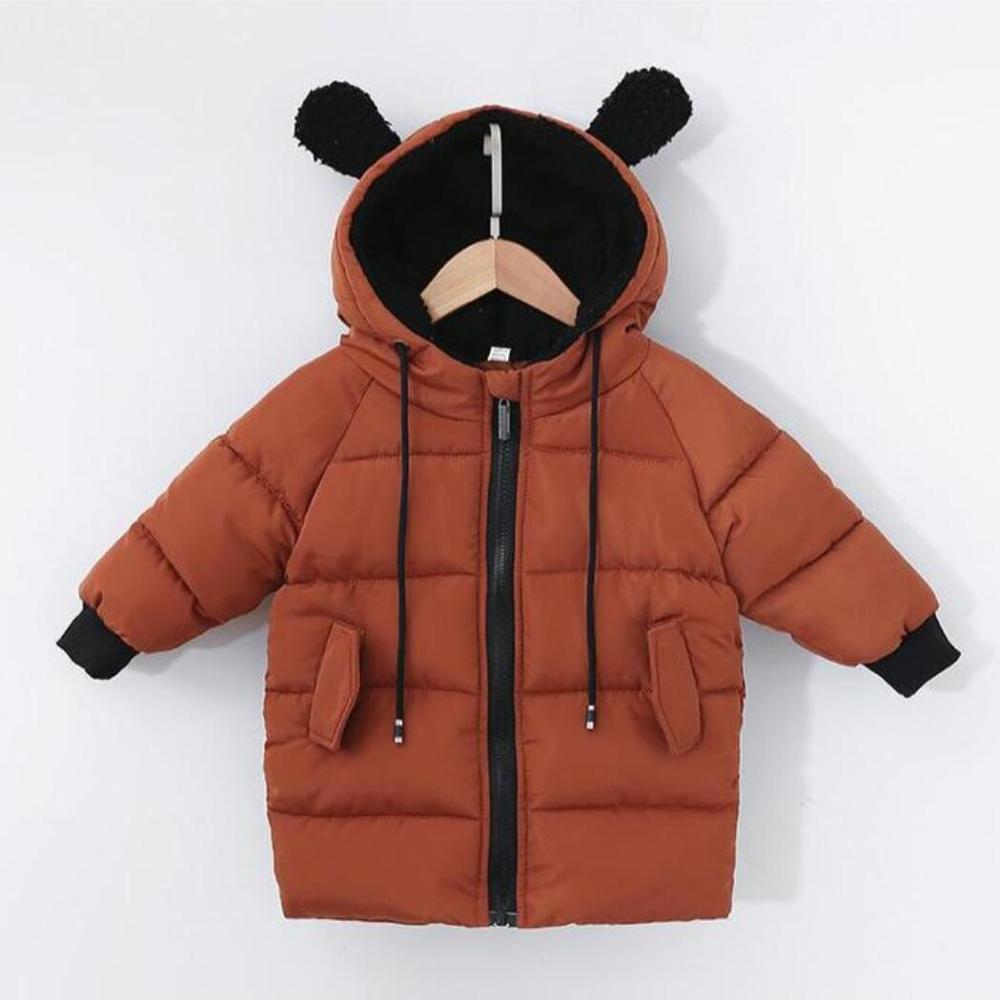 Baby Jongens Jas Winter Kinderen Bovenkleding Kids Jassen Voor Jongen Meisjes Katoenen Jas Warm Hooded Peuter Parka