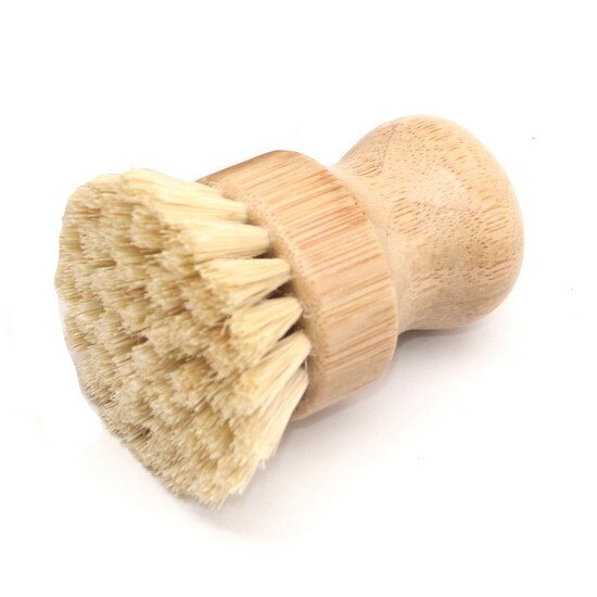 1PCS Kitchen Cleaning Brush Plant Based Made By Bamboo、Sisal、Ebow Coir For Kitchen、Bottle、Dish Cleaning Tools: Dishwashing brush 3